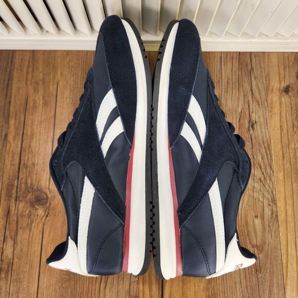Reebok World 70 Sneaker Mens Sz 10 Navy Blue Suede Retro Lace Up Lifestyle Shoes main image 5